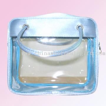 Myynninedistämistarkoituksessa läpinäkyvä PVC laukku